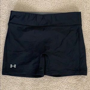 Under Armour 3 1/2” spandex shorts